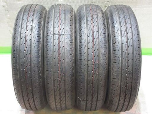 中古タイヤ 155R13LT ブリヂストン ECOPIA R680 未使用 2017年式 4本