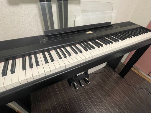 ☆お値下げ対応可能　YAMAHA 電子ピアノ P-515B  3ペダルキットLP-1/サステインペダルFC4Aセット