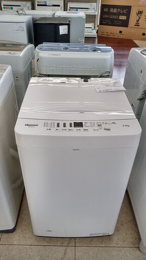 ★ジモティ割あり★ Hisense 洗濯機 5.5kg 20年製 動作確認／クリーニング済み TJ1072