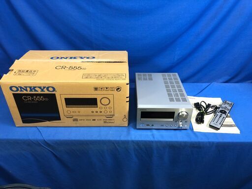 【動作保証あり】ONKYO オンキョー 2013年 CR-555 CDレシーバー USB接続対応【管理KRK810】