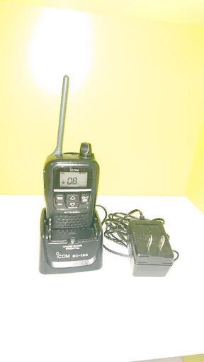 トランシーバー ICOM IC-4110 ブラック + BP-258 リチウムイオンバッテリー + BC-180 1口タイプ急速充電器 無線機