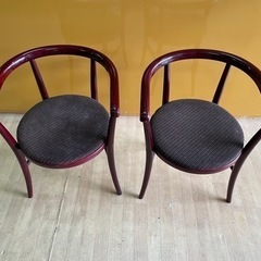 飛騨産業 キツツキマーク アームチェア 2脚