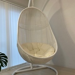 最終値下げ！ハンギングチェア白