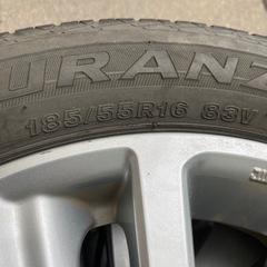 スズキ純正アルミホイルタイヤ