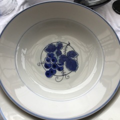 昭和レトロ　葡萄皿　4枚