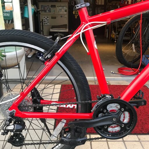 ジャイアント Snap 赤 レストア済みのとても綺麗な中古です
