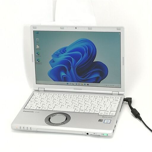 送料無料 日本製 12.1型 ノートパソコン Panasonic CF-SZ5PDFVS 中古美品 第6世代 i5 4GB 高速SSD 無線 Bluetooth Webカメラ Windows11 Office