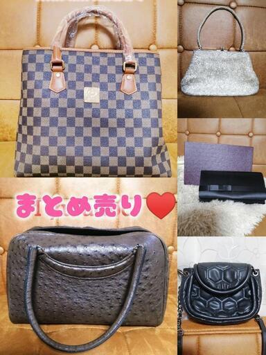 レディース　ショルダーハンドバッグ　パーティークラッチバッグ　未使用含む美品　合計5点