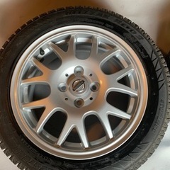 マーチ　K12 AW スタッドレスタイヤ付　2本セット　タイヤ未使用