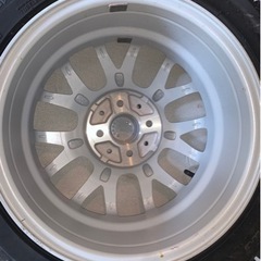 マーチ　K12 AW スタッドレスタイヤ付　2本セット　タイヤ未使用