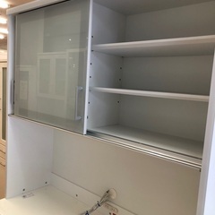 トレファク神戸新長田】ニトリの2枚扉レンジボード(ホワイト)入荷しま 