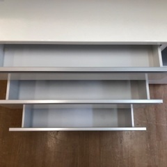 トレファク神戸新長田】ニトリの2枚扉レンジボード(ホワイト)入荷しま 