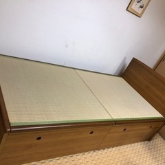 収納付き畳シングルベッド