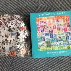 Vintage Stamps 500 Piece Puzzle