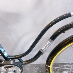 【5】一般車 ママチャリ Purple Town ブラック 27インチ 変速付き ★整備済み