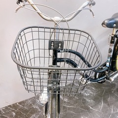 【5】一般車 ママチャリ Purple Town ブラック 27インチ 変速付き ★整備済み