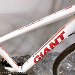 109】子供用自転車 子供用クロスバイク GIANT ESCAPE JR ホワイト 24
