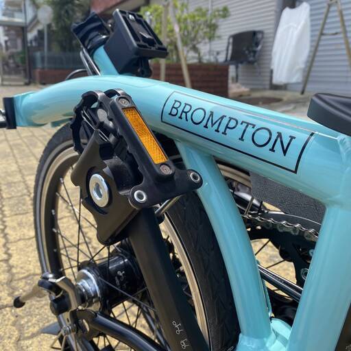 【数回しか乗っておりません】BROMPTON（ブロンプトン)Cライン ブラックエディション　折り畳み自転車