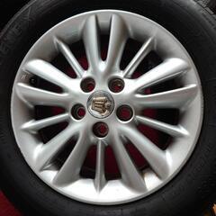 トヨタ ゼロクラウン純正 16インチ アルミホイール タイヤ付き バリ山