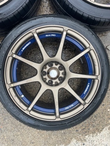 ウェッズスポーツ　sa-70 アルミホイール　weds sports