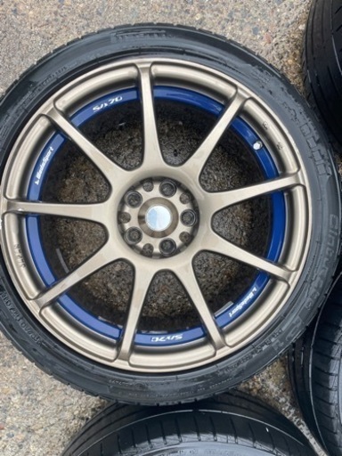 ウェッズスポーツ　sa-70 アルミホイール　weds sports