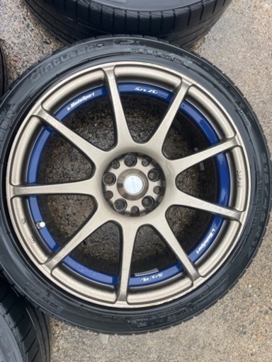 ウェッズスポーツ　sa-70 アルミホイール　weds sports