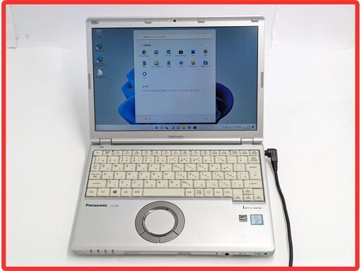 送料無料 保証付 日本製 12.1型 ノートパソコン Panasonic CF-SZ5PDC5S 中古良品 第6世代 Core i5 4GB 無線 Bluetooth Win11 Office済