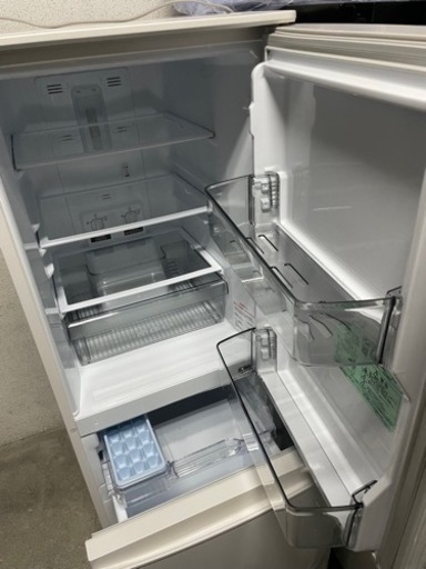 2020年製 三菱電機 2ドア冷蔵庫 MR-P15F-W/146L/右開き/静音設計/