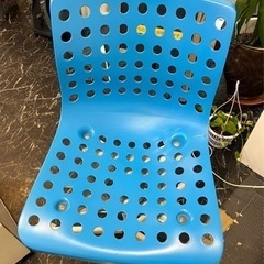 IKEA イケア　椅子　ブルー