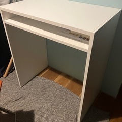 IKEA 机 学習机 勉強机 デスク 白 ホワイト