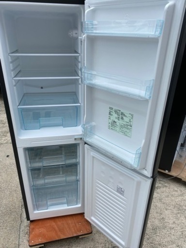 アイリスオーヤマ　大き目　冷蔵庫　162L  2022年製●AA06G002