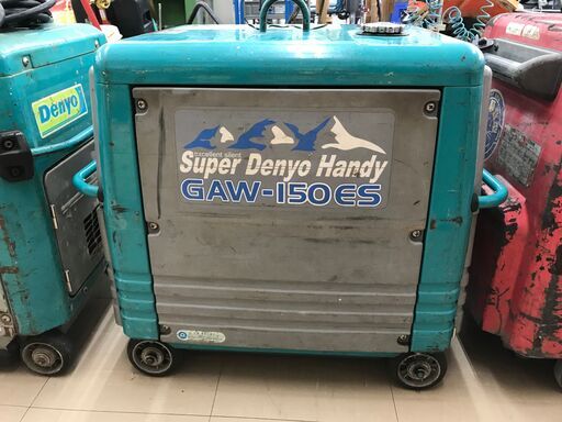 デンヨー GAW-150ES ウェルダー アワーメーター948時間うるま市田場