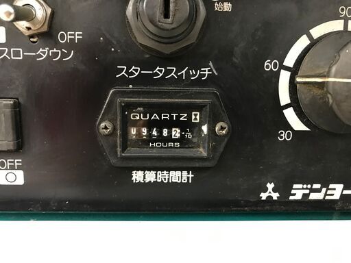デンヨー GAW-150ES ウェルダー アワーメーター948時間うるま市田場