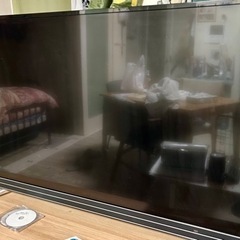 無料ジャンク55型テレビ