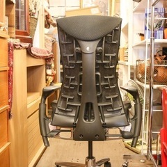 【売約済み】　1 ハーマンミラー　hermanmiller エンボディチェア　オフィスチェア　OAチェア　デスクチェア　アルミポリッシュ　
