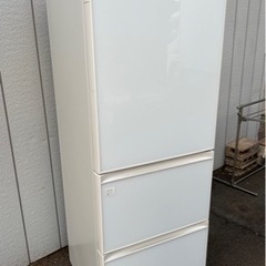 □ガラスドア 東芝 3ドア冷凍冷蔵庫 2017年製 363L□TOSHIBA GR-H38SXV(