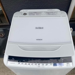 HITACHI 8kg 洗濯機