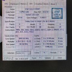 自作PC　i5 9400F　MSI GTX1050ti GAMI...