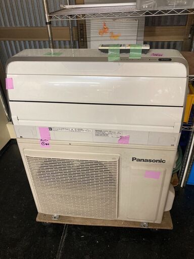 ☆中古￥26,800！【会員価格￥23,800】Panasonic　パナソニック　4.0kwルームエアコン　家電　2015年製　CS-405CX2-W型　【BF057】