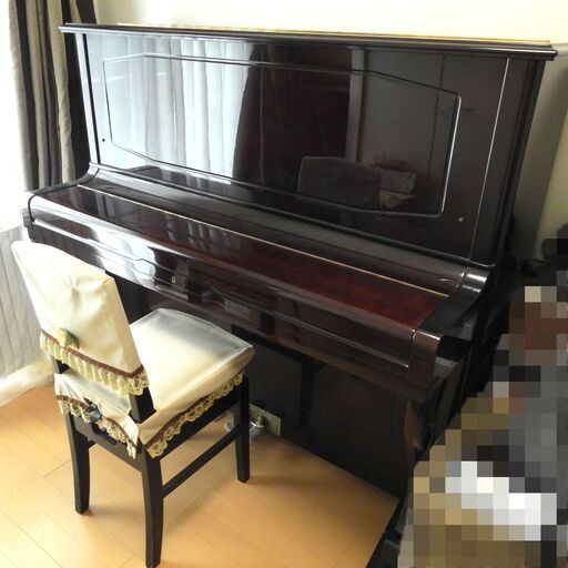 GRS \u0026 KALLMANN アップライトピアノ トムソン椅子付 大成ピアノ 昭和楽器 ゲルスカルマン