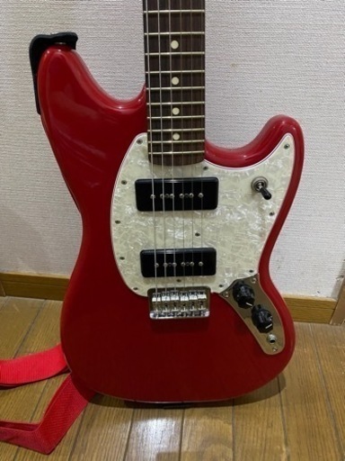 Fender Mustang 90 Rosewood Torino Red Mex製 美品