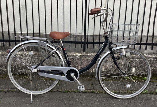 ＜動作・良品＞MIYATA・アルミ26インチ自転車・内装3段変速・鍵付き・整備済みですぐ乗れます♪