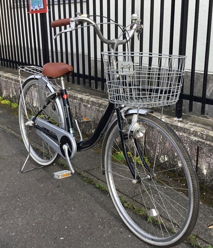 動作・良品＞MIYATA・アルミ26インチ自転車・内装3段変速・鍵付き