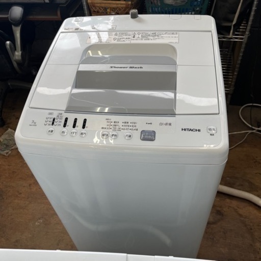 【簡易清掃・通電確認済】洗濯機　HITACHI／日立  NW-R705 7.0kg   2021年製