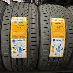 🌞225/45R17⭐工賃込み！新品未使用！ロードスター、IS、オーリス、インプレッサ等に！YATONE製サマータイヤ入荷しました🌞