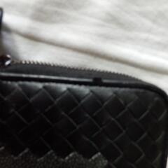 1月13日まで。入手困難 エイ革 ボッテガヴェネタ  スティングレイ ガルーシャ  黒