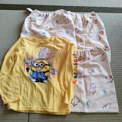 おねしょスカート3枚+ミニヨンＴシャツ