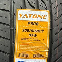 🌞205/50ZR17⭐工賃込み！新品未使用！セレナ、ラフェスタハイウェイスター、アクセラスポーツ、プレマシー、インプレッサG4等に！YATONE製サマータイヤ入荷しました🌞
