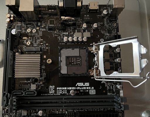 動作未確認 ASUS PRIME H310I-PLUS R2.0 CSM 付属品ほぼ完備