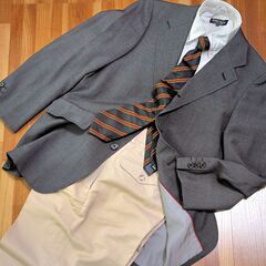 ★J.PRESS　GRAY JACKET 使い勝手自由なグレー地...